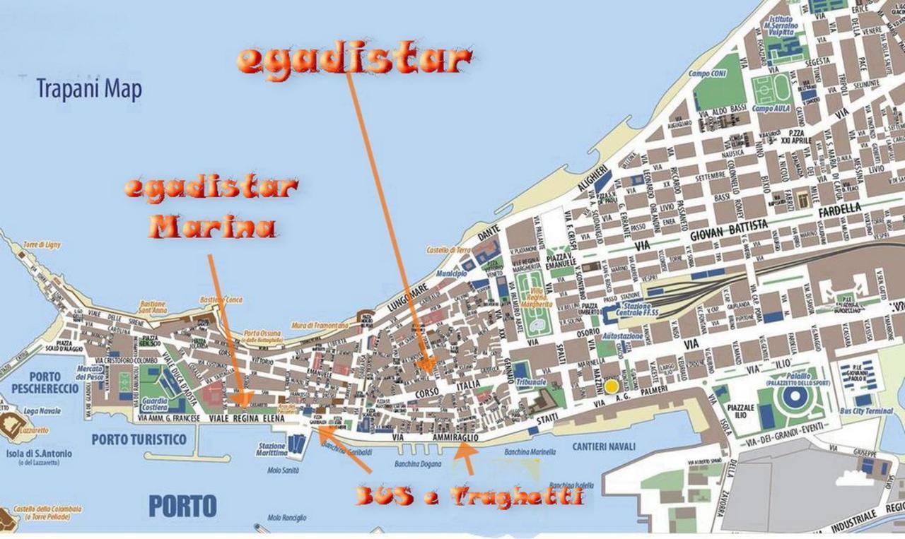 Trapani Egadistar Apartments المظهر الخارجي الصورة